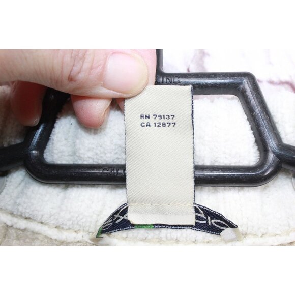 ExOfficio Long Sleeve Stand Collar Casual Knit Sweaters Cream Size M - Picture 8 of 11